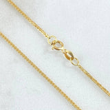 Cadena Franco 2.4gr / 60cm / Oro Amarillo +3 18K ©