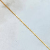 Cadena Franco 2.4gr / 60cm / Oro Amarillo +3 18K ©