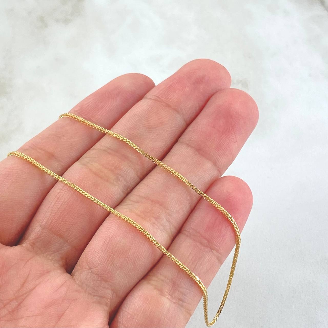 Cadena Franco 2.4gr / 60cm / Oro Amarillo +3 18K ©