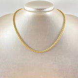 Cadena Lazo 3.55gr / 40cm-Oro Amarillo +3 18K *