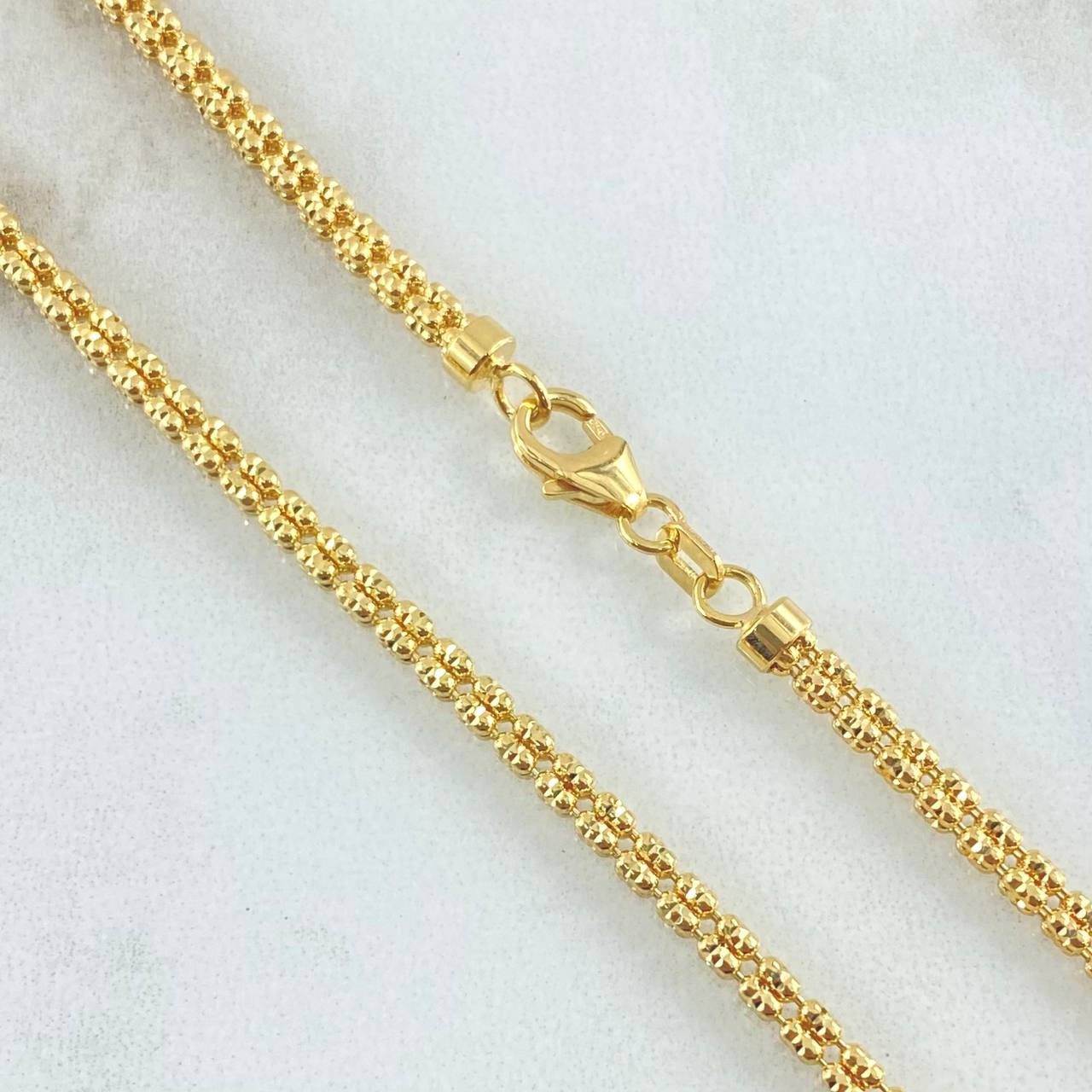 Cadena Ice 15.85gr / 60cm-Oro Amarillo +4 18K *