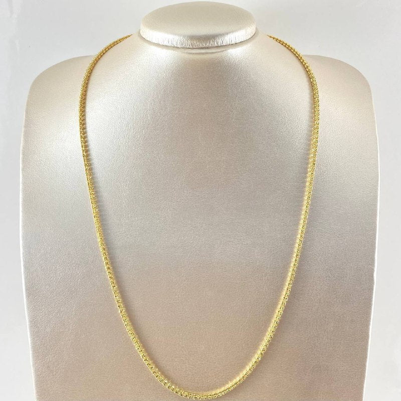 Cadena Ice 15.85gr / 60cm-Oro Amarillo +4 18K *