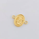 Herraje San Miguel Arcangel 0.45gr / 1.2cm / Oro Amarillo 18K *