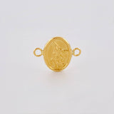 Herraje San Miguel Arcangel 0.5gr / 1.2cm-Oro Amarillo 18K