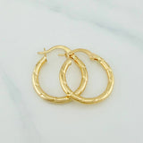 Candongas Paris 1.5 g / 2 cm Oro Amarillo 18K