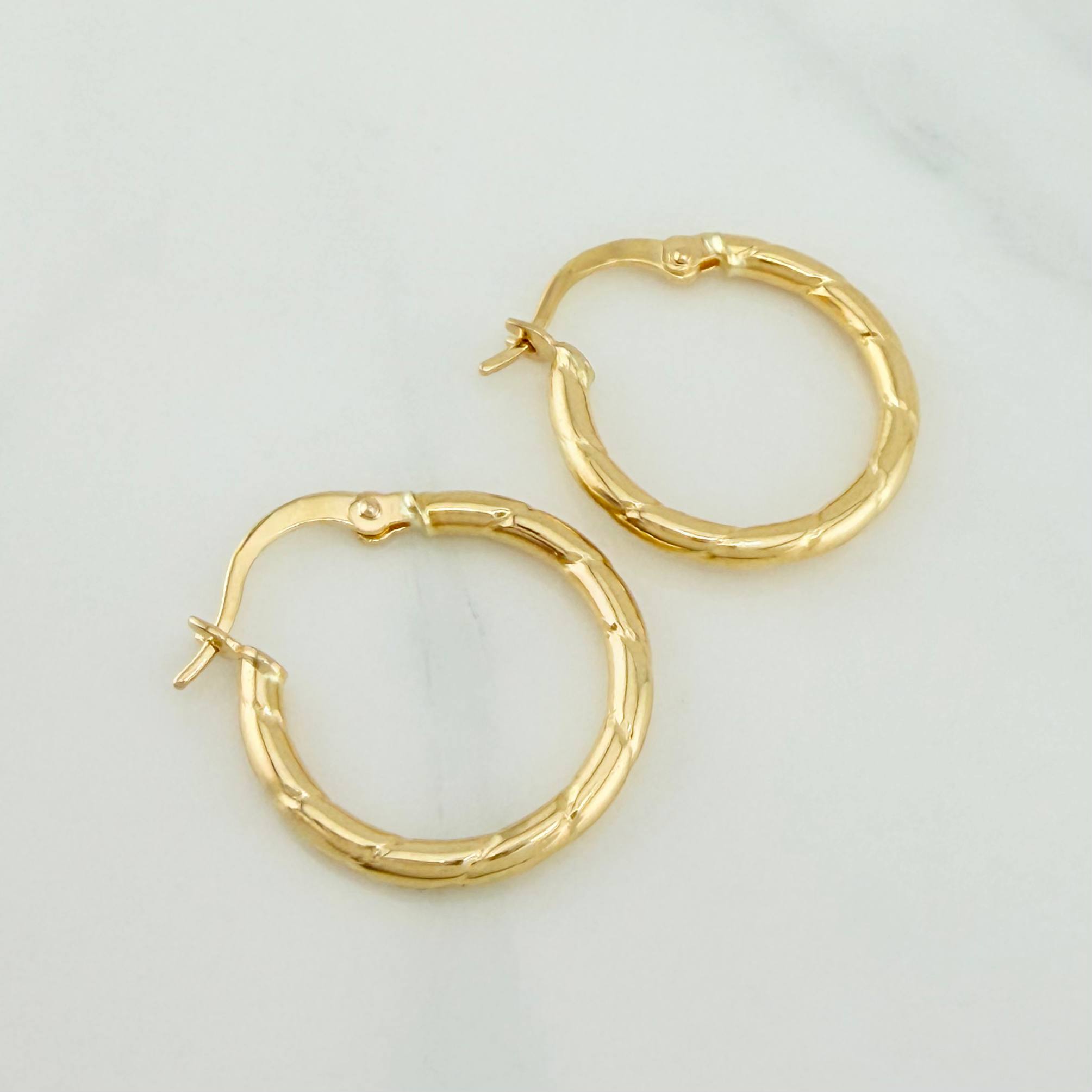 Candongas Paris 1.5 g / 2 cm Oro Amarillo 18K