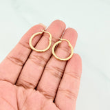 Candongas Paris 1.5 g / 2 cm Oro Amarillo 18K