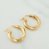 Candongas Kari 1.75 g / 1.7 cm Oro Amarillo 18K