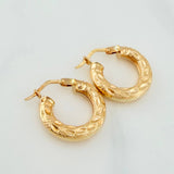 Candongas Flor 2.15 g / 2 cm Oro Amarillo 18K