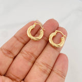 Candongas Noel 1.6 g / 1.5 cm Oro Amarillo 18K