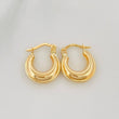 Candongas Arca 1.5 g / 1.5 cm Oro Amarillo 18K