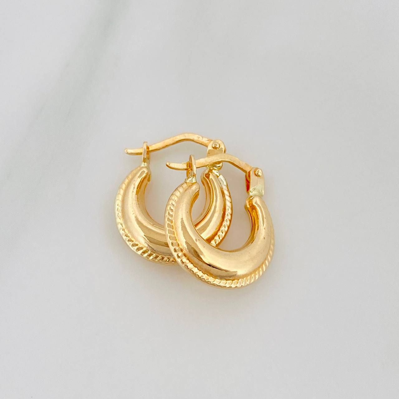 Candongas Arca 1.5 g / 1.5 cm Oro Amarillo 18K