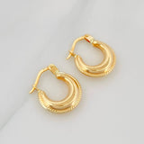 Candongas Arca 1.5 g / 1.5 cm Oro Amarillo 18K