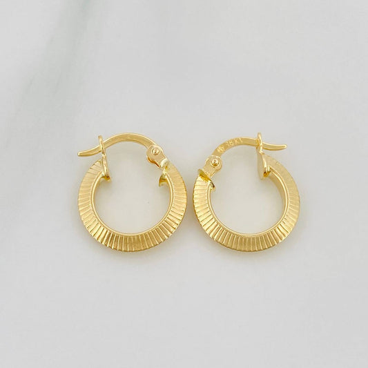 Candongas Clau 1.25 g / 1.5 cm Oro Amarillo 18K
