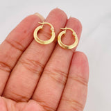 Candongas Clau 1.25 g / 1.5 cm Oro Amarillo 18K