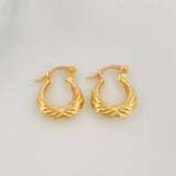 Candongas Mirilla 1.15 g / 1.5 cm Oro Amarillo 18K
