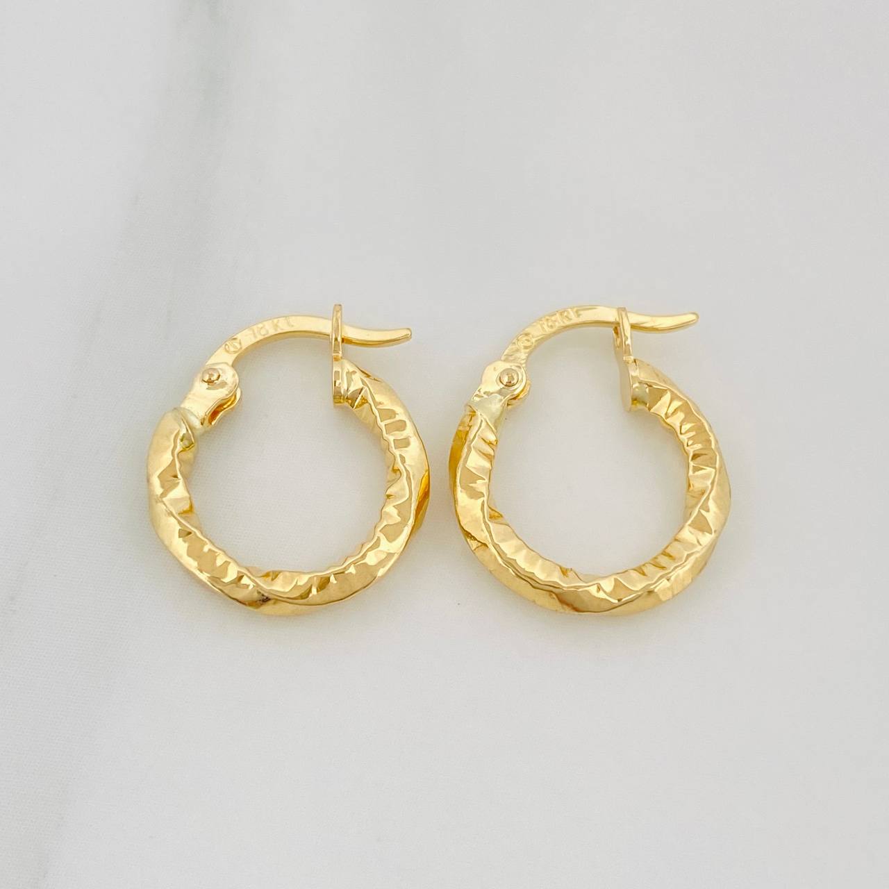Candongas Asby 1.15 g / 1.5 cm Oro Amarillo 18K