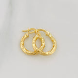 Candongas Asby 1.15 g / 1.5 cm Oro Amarillo 18K