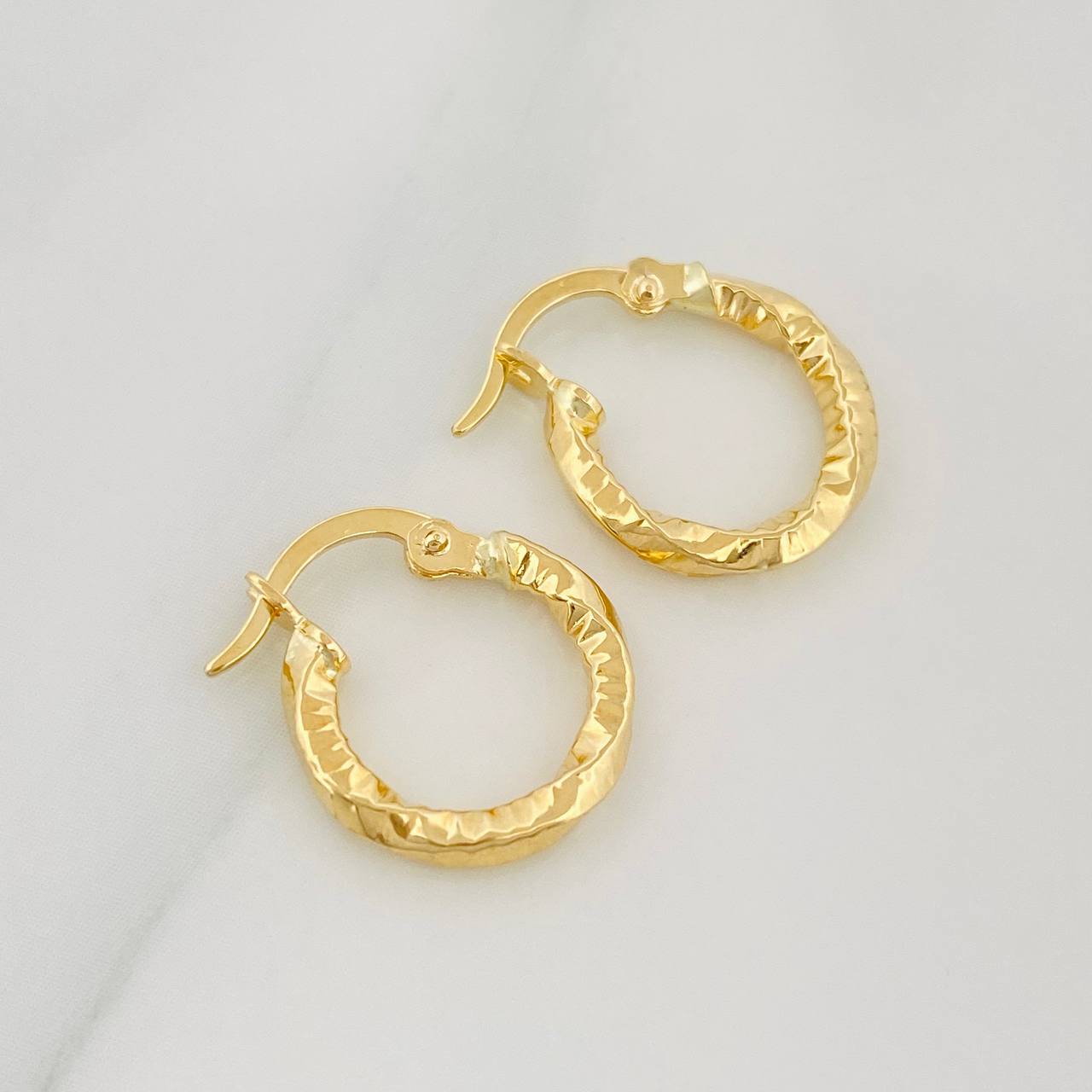 Candongas Asby 1.15 g / 1.5 cm Oro Amarillo 18K