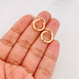 Candongas Asby 1.15 g / 1.5 cm Oro Amarillo 18K