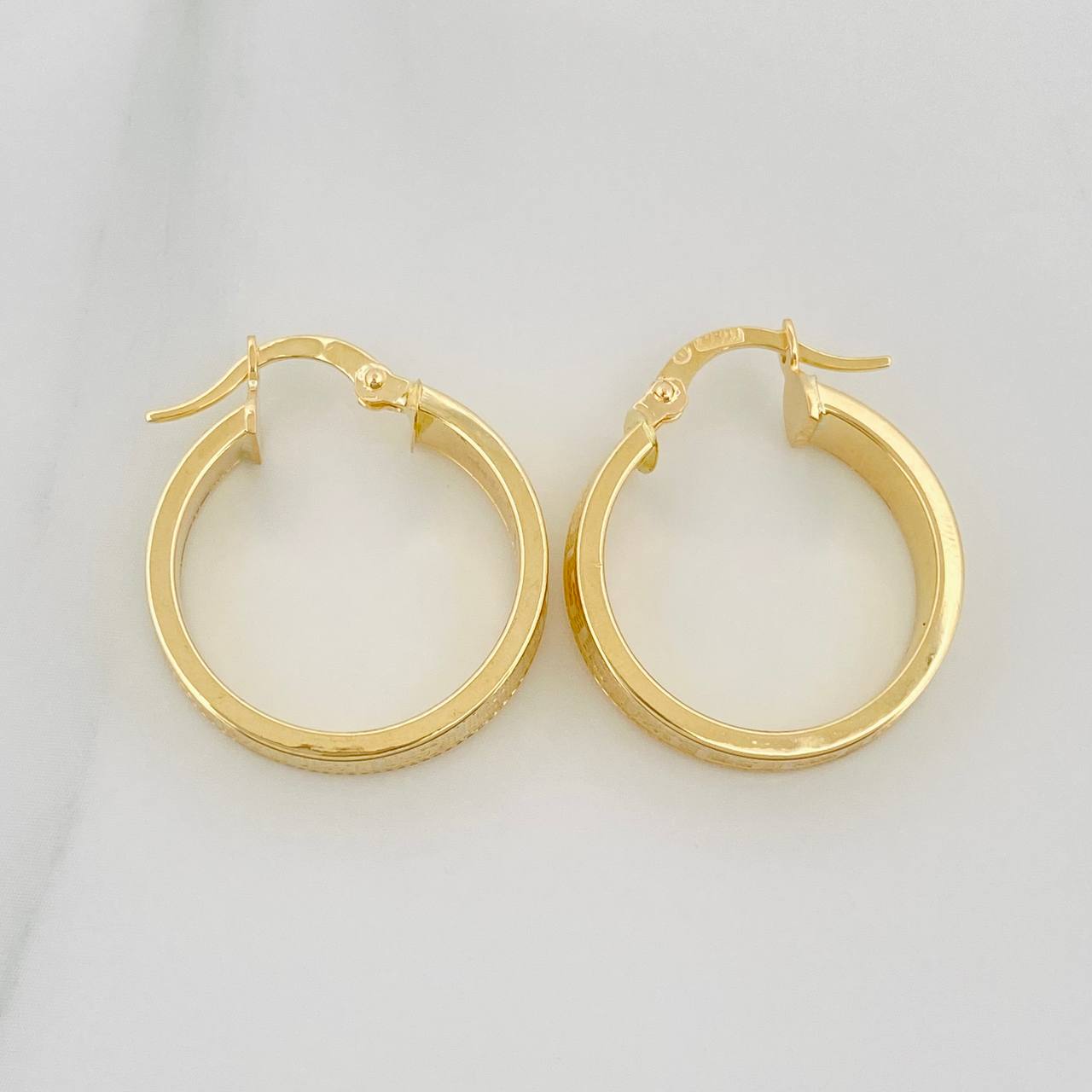 Candongas Winter Tribal 2.95 g / 2 cm Oro Amarillo 18K