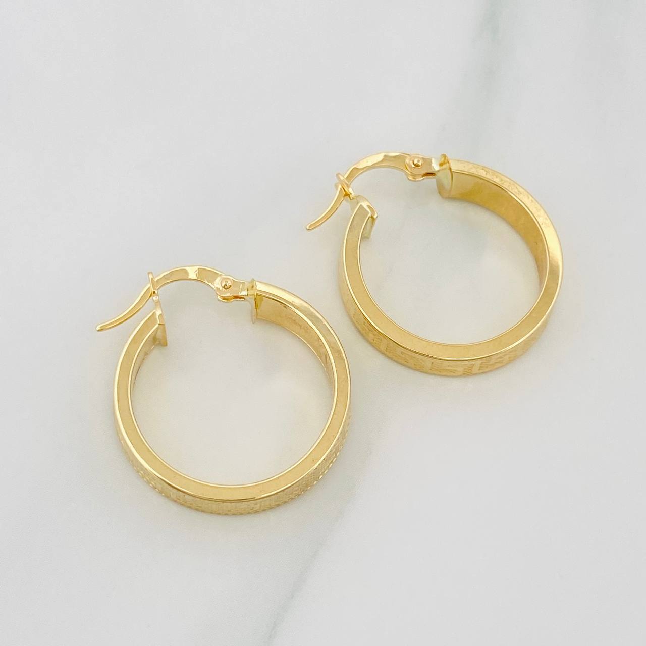 Candongas Winter Tribal 2.95 g / 2 cm Oro Amarillo 18K