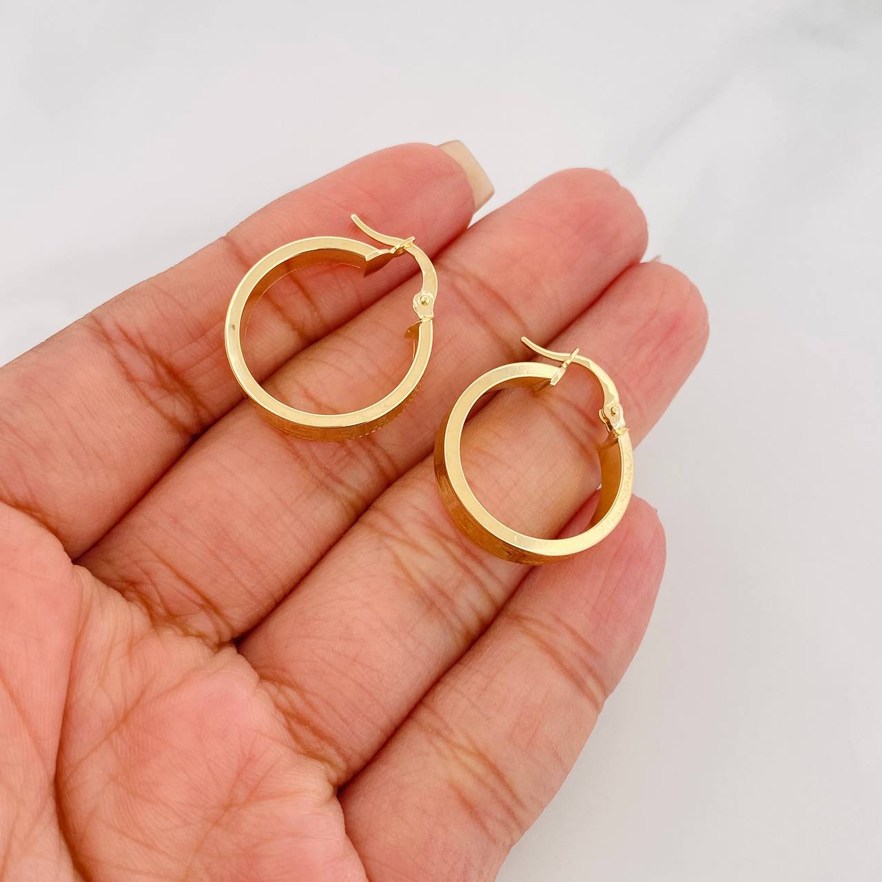 Candongas Winter Tribal 2.95 g / 2 cm Oro Amarillo 18K