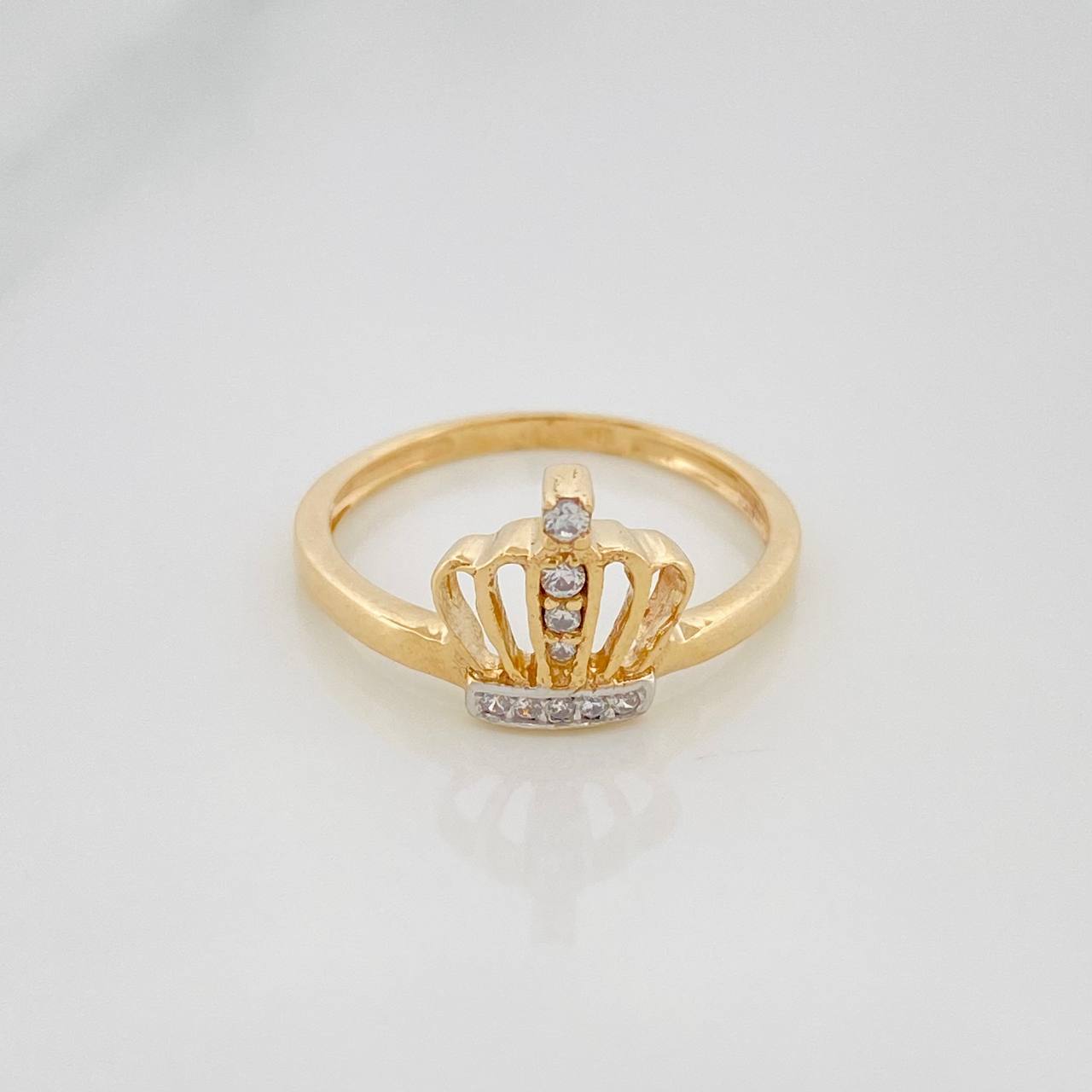 Anillo Corona 2 g / T5 3/4 Oro Amarillo 18K