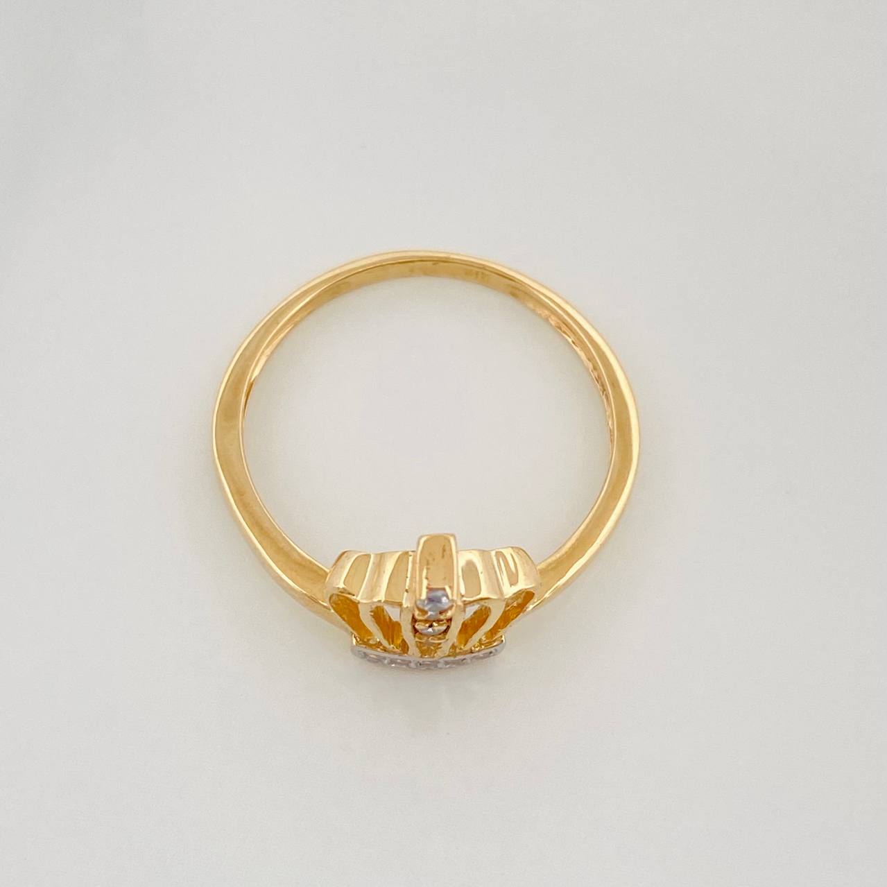 Anillo Corona 2 g / T5 3/4 Oro Amarillo 18K