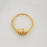 Anillo Corona 2 g / T5 3/4 Oro Amarillo 18K