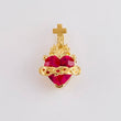 Herraje Sagrado Corazon 0.8g / 1cm Oro Amarillo 18K
