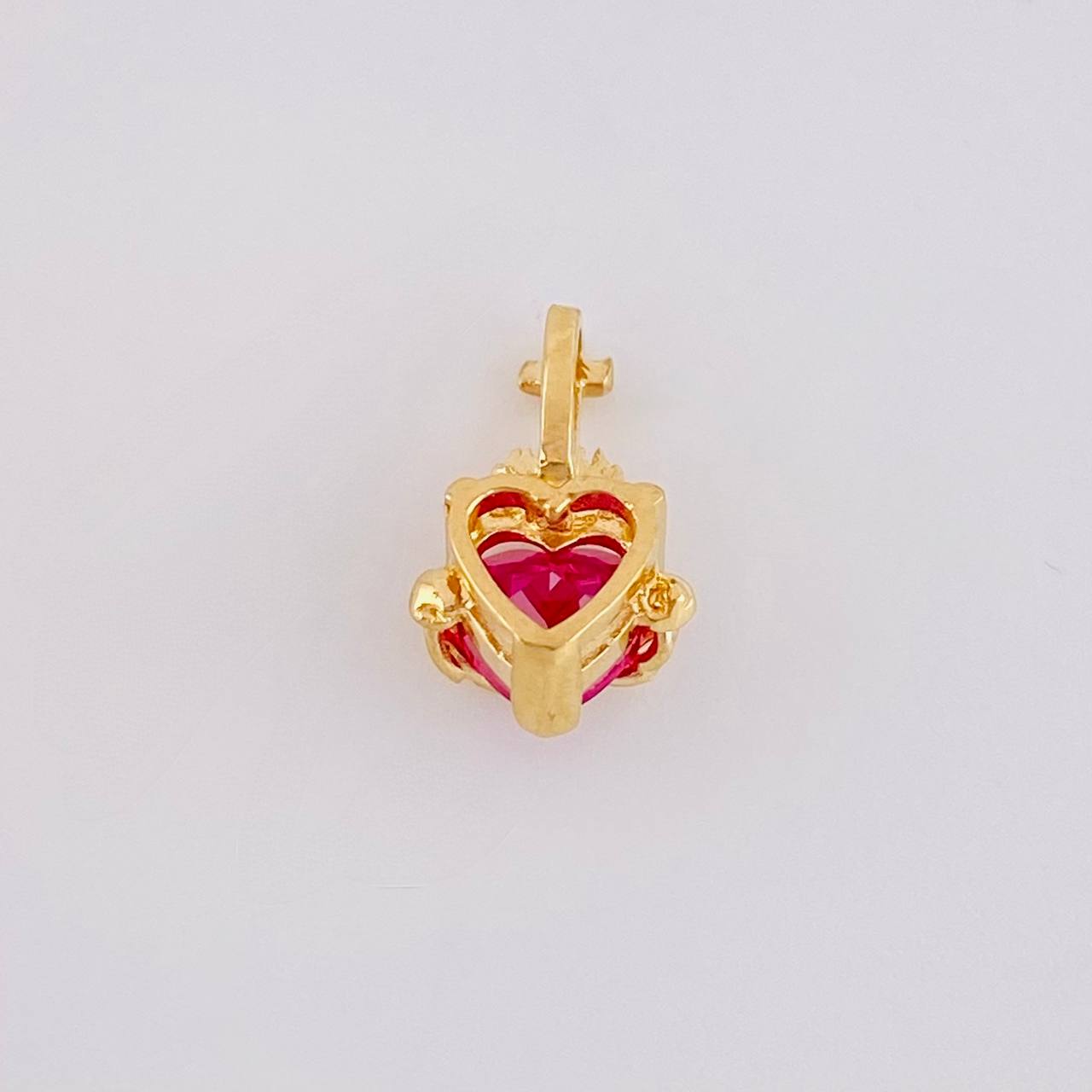 Herraje Sagrado Corazon 0.8g / 1cm Oro Amarillo 18K