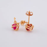 Topos Set Sagrado Corazon 2.6g / 11.2mm Oro Rosa 18K