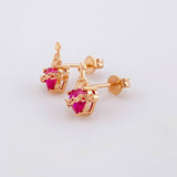 Topos Set Sagrado Corazon 2.6g / 11.2mm Oro Rosa 18K