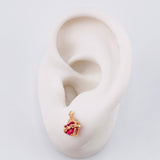 Topos Set Sagrado Corazon 2.6g / 11.2mm Oro Rosa 18K