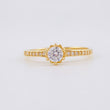 Anillo Solitario Seis Garra 1.75g / T8 Oro Amarillo 18K