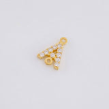 Herraje Letra A Tupida 0.45g / 0.9cm Oro Amarillo 18K