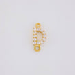 Herraje Letra D Tupida 0.45g / 1cm Oro Amarillo 18K