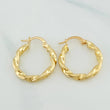 Candongas Derek 1.9 g / 2 cm Oro Amarillo 18K