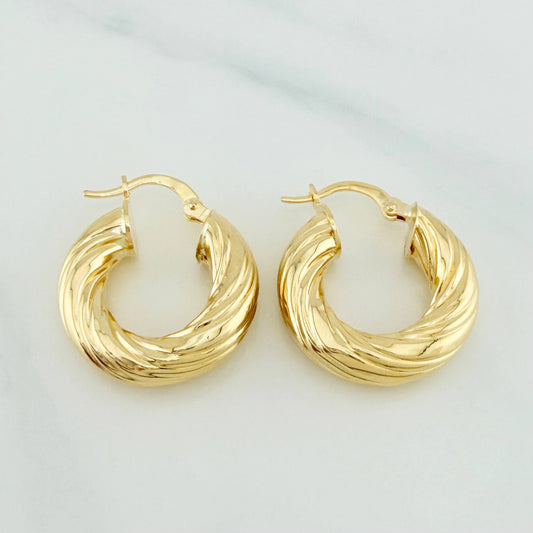Candongas Niky 3.95 g / 2 cm Oro Amarillo 18K