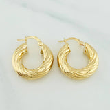 Candongas Niky 3.95 g / 2 cm Oro Amarillo 18K