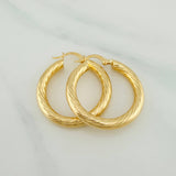 Candongas Sofi 4.2 g / 3 cm Oro Amarillo 18K