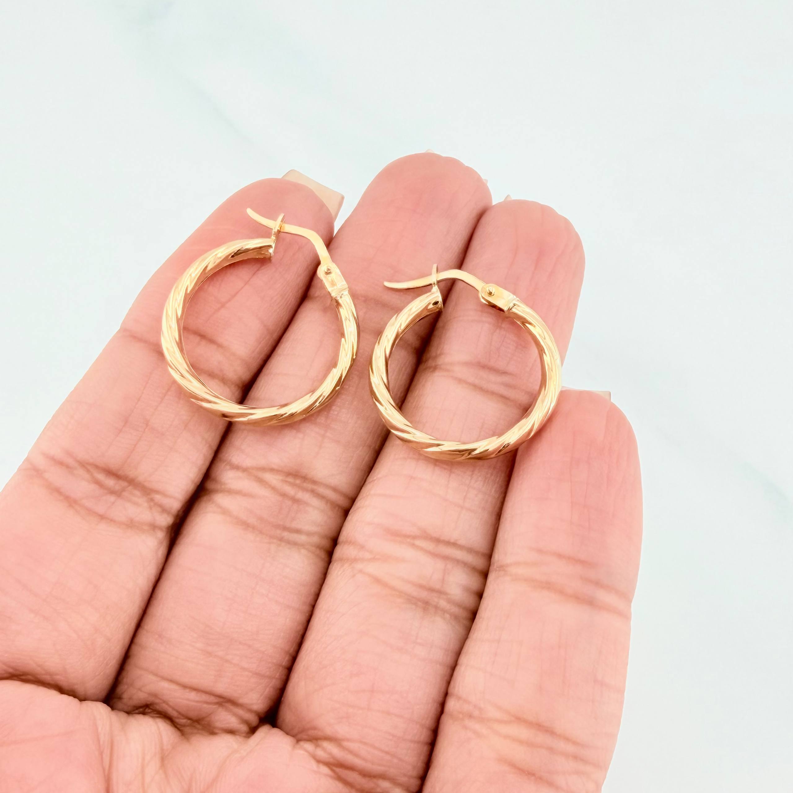 Candongas Kathe 1.6 g / 2 cm Oro Amarillo 18K