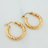 Candongas Mafe 1.9 g / 2 cm Oro Amarillo 18K