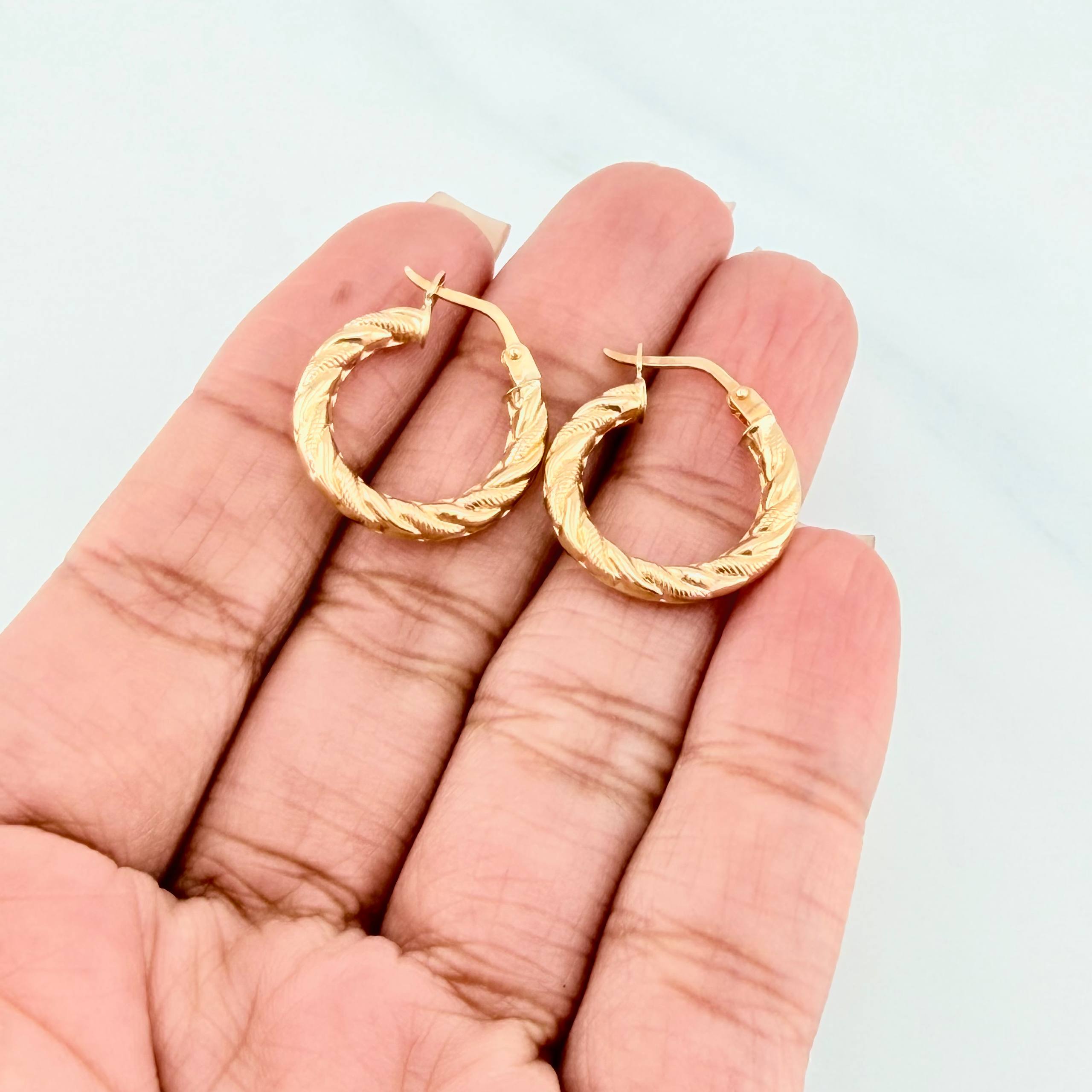 Candongas Mafe 1.9 g / 2 cm Oro Amarillo 18K