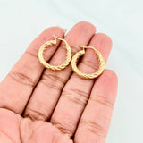 Candongas Mafe 1.9 g / 2 cm Oro Amarillo 18K