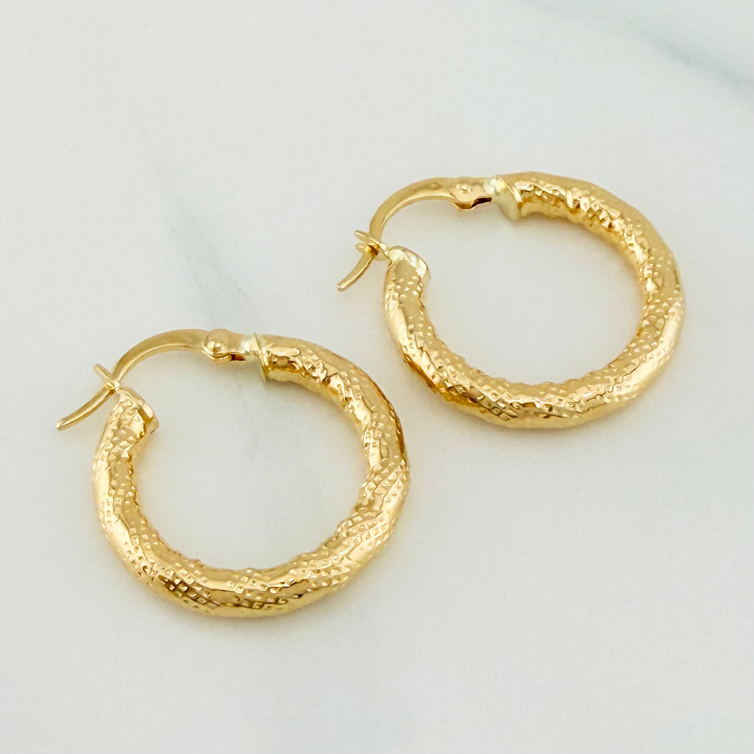 Candongas Solara 2.45 g / 2 cm Oro Amarillo 18K