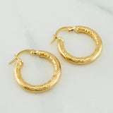 Candongas Solara 2.5 g / 2 cm Oro Amarillo 18K