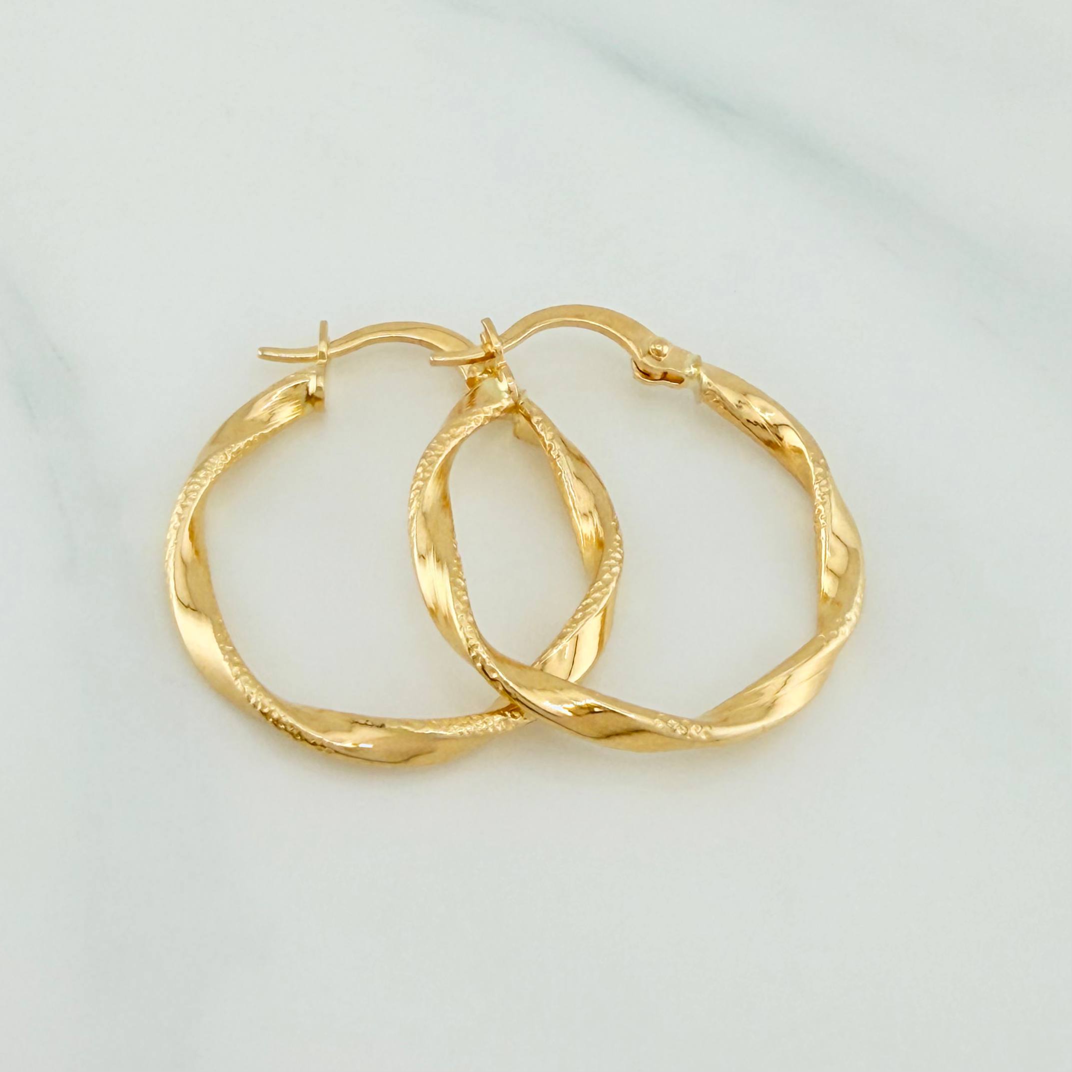Candongas Asby 1.5 g / 2.5 cm Oro Amarillo 18K