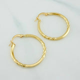 Candongas Yudi Lisa 1.7 g / 3 cm Oro Amarillo 18K